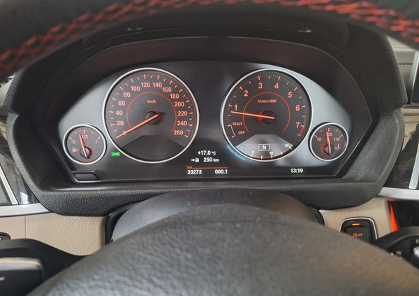 BMW Seria 3 cena 106900 przebieg: 34650, rok produkcji 2018 z Bytom Odrzański małe 704